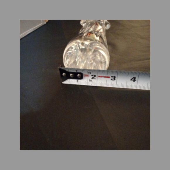 9" Centurion Collection Glass Angel With Halo and Wings - Picture 4 of 4